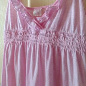Pink/white stripe nightie Pink Victoria's SecretXS